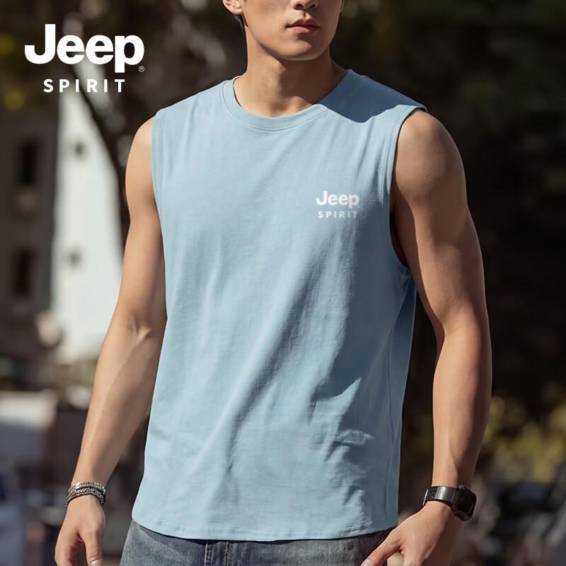 

JEEP SPIRIT Men s Cotton Graphic Vest XXL