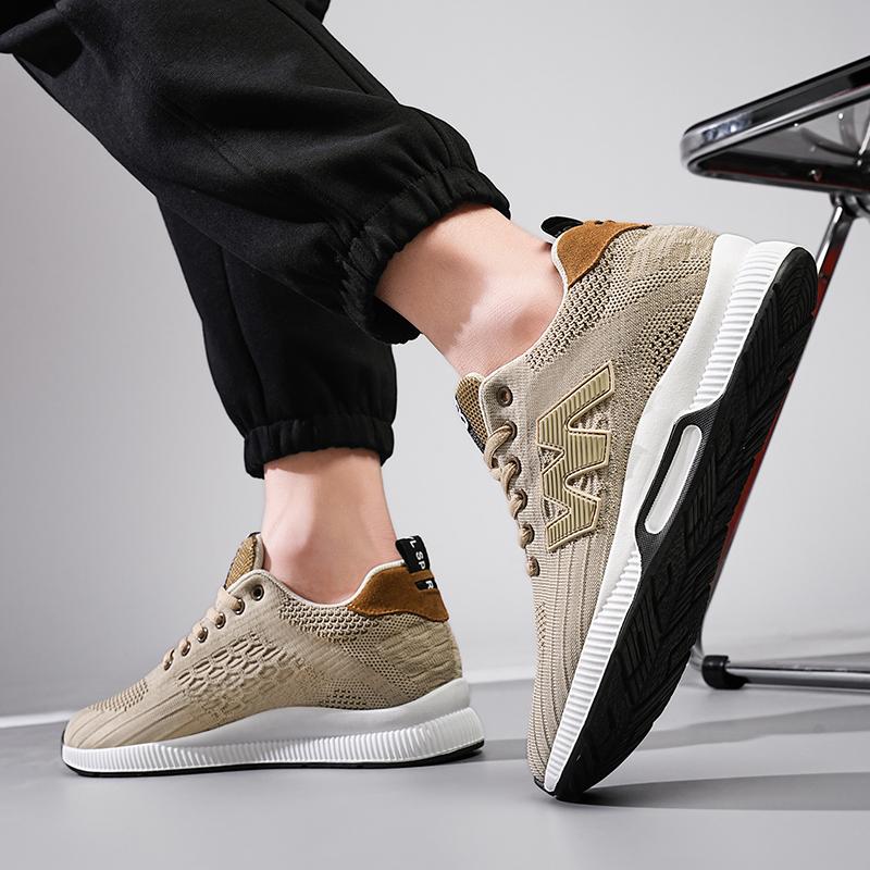 6CM Elevator Shoes Lift Men Sneakers Relax Breathable Soft Mesh Men Casual Shoes Summer Invisible Height Increase Shoes Taller