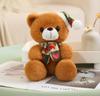 Christmas Teddy Bear with Hat - Cute Plush Doll Gift
