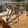 Rear Cycle Cargo Rack | Sturdy AluminumAlloy Construction, Adjustable Mounting Hardware, Bike