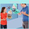 Adorable Plush Boxing Hand Puppets With Sound Interactive Cartoon Toy For All Ages