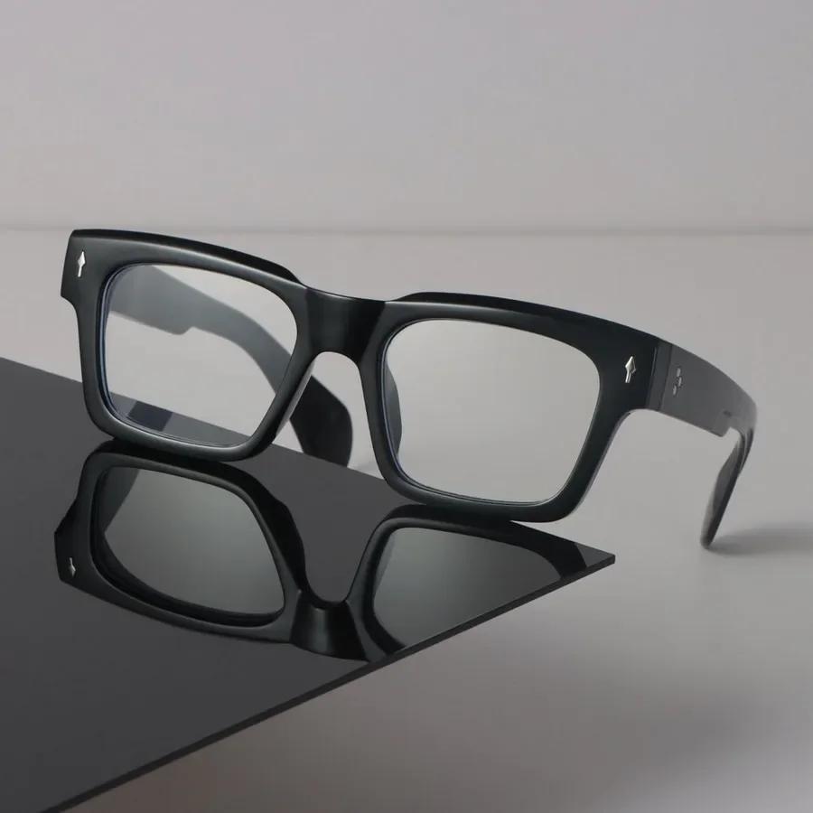 Luxury Square Frame Eyeglasses Women Men Minimalist Transparent Cool Clear Lens Frame Glasses Oculos