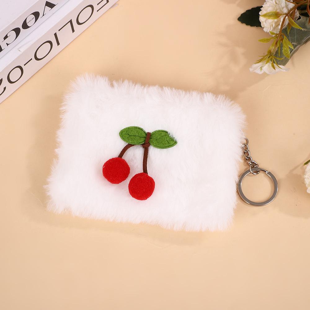 

Children s Cherry Coin & Lipstick Bag: Cute, Portable Storage for Coins, Earphones & Keys