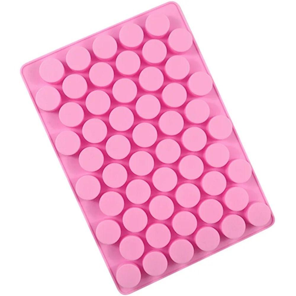 Silicone Cylindrical Molds 55 Cavity Chocolate Cake Mold DIY Candy Mold Ice Cube Chocolate