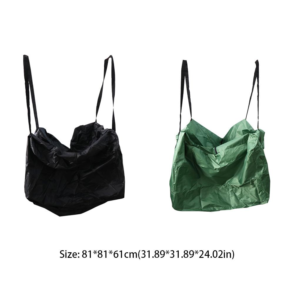 Square Cushion Storage Bag Black Chair Cover Storage Bag Multifunctional Quilts Storage Bag  Toys