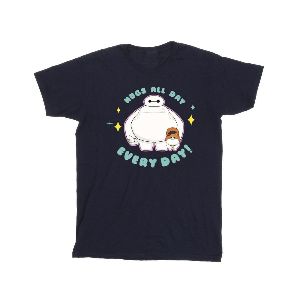 Disney Boys Big Hero 6 Baymax Hugs Everyday T-Shirt