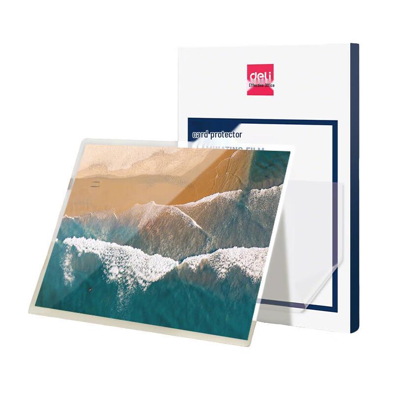 Deli A4 80mic Transparent Laminating Film