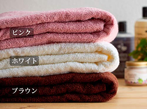 Hotel Extra Large 5-Piece Set of Japanese-Made Senshu Bath Towels (Approx. 90 x 200cm) White