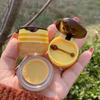 Propolis feuchtigkeitsspendende Lippenmaske, Schlaf-Lippenbalsam, nährende Anti-Falten-Lippenpflege, Anti-Risse, Unisex mit Pinsel, Lippenpflege