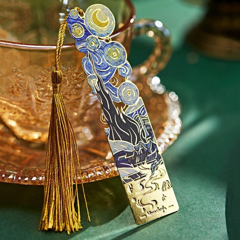 Sunflower Metal Hollow Bookmark Exquisite Reading Stationery  Book Lovers