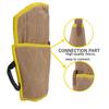 Jute Dog Bite Sleeve Yellow Edge Robust Arm Protection Dog Training Equipment For German Shepherd Malinois Large Breed Dog