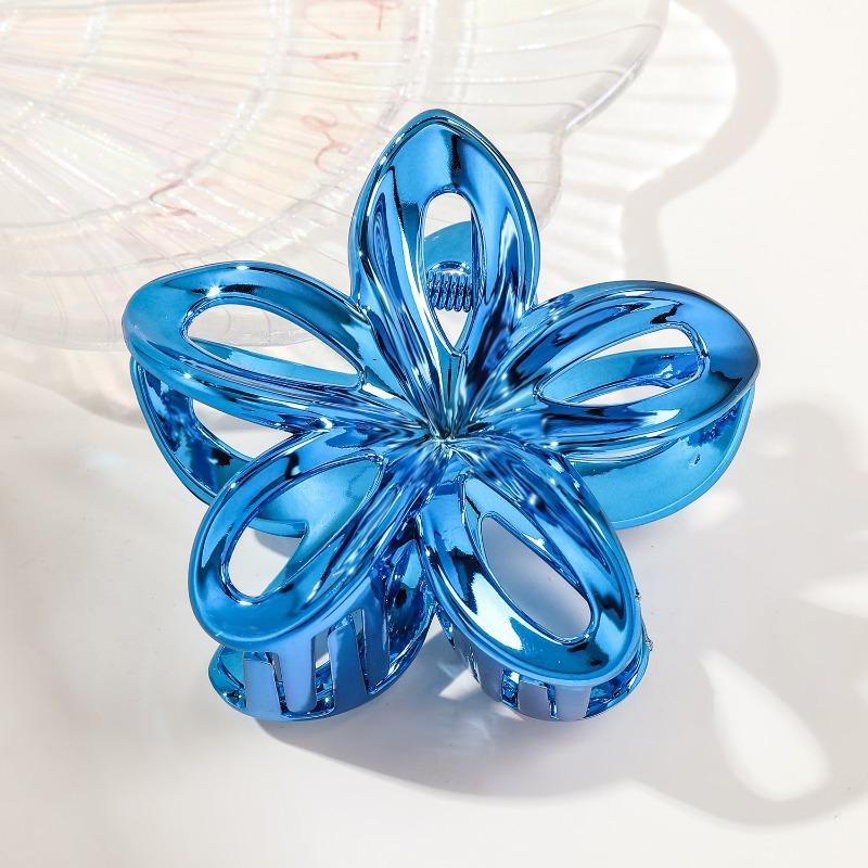 Flower Hair Claw Clip for Women Fashion Hair Clips Crab Clamp Barrettes Girls Hair Accessories Summer Shark Hairpin Headwear 1pc
