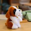 New Seat Simulation Dog Husky Fur Toy Cute Beagle Doll Puppy Doll Rag Doll Gift
