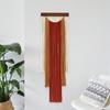 Arazzo Degradé per Camera da Letto Decorazione da Parete Boho, Arazzo in Cotone Intrecciato a Mano con Nappe, Decorazione con Frange Colorate Stile Boemo Soggiorno Caffè