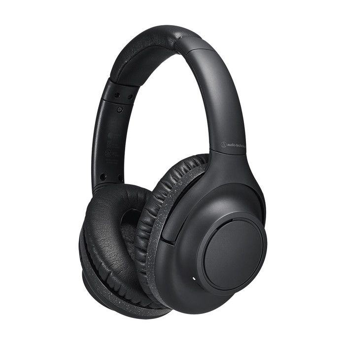 Auriculaires Bluetooth - AUDIO TECHNICA - Noir - Autonomie 90 Heures - Sans Fil - Micro Intégré