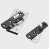 Heavy-Duty Stainless Steel Invisible Rotating Door Hinge with Hidden Up-Down Heaven and Earth Shafts