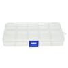 1Pcs Multi-Grid Transparent Storage Box Storage Box Medicine Box Free Assembly Finishing Box
