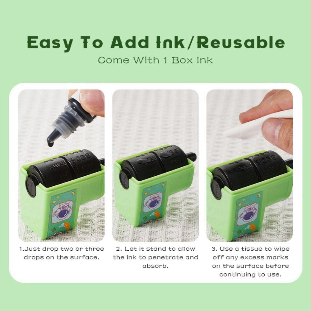 Multiplication Division Math Rolling Stamp Reusable Math Teaching Stamp School