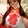 Women Crop Top Mini Pleated Skirt Stockings Schoolgirl Uniform Cosplay Costume