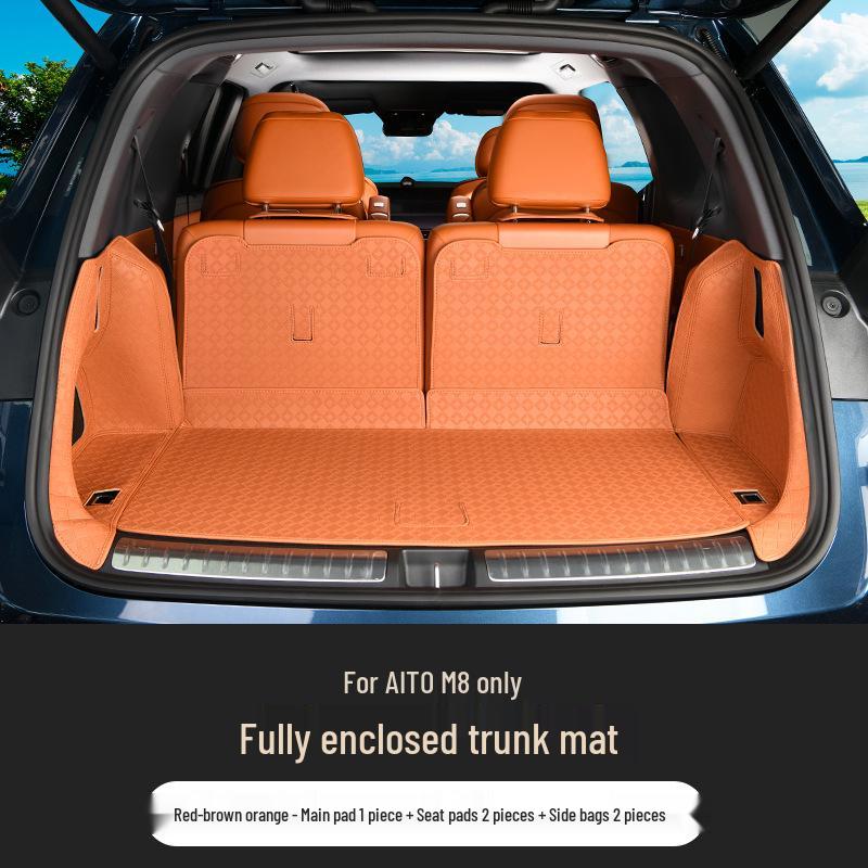 AITO M8 Trunk Mat - Full Coverage for 5/6-Seaters, Compatible with 25 Models