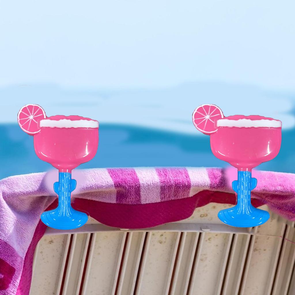 Plastic Cute Animal Sun Lounger Beach Towel Windproof Clip To Prevent Windshield Clip