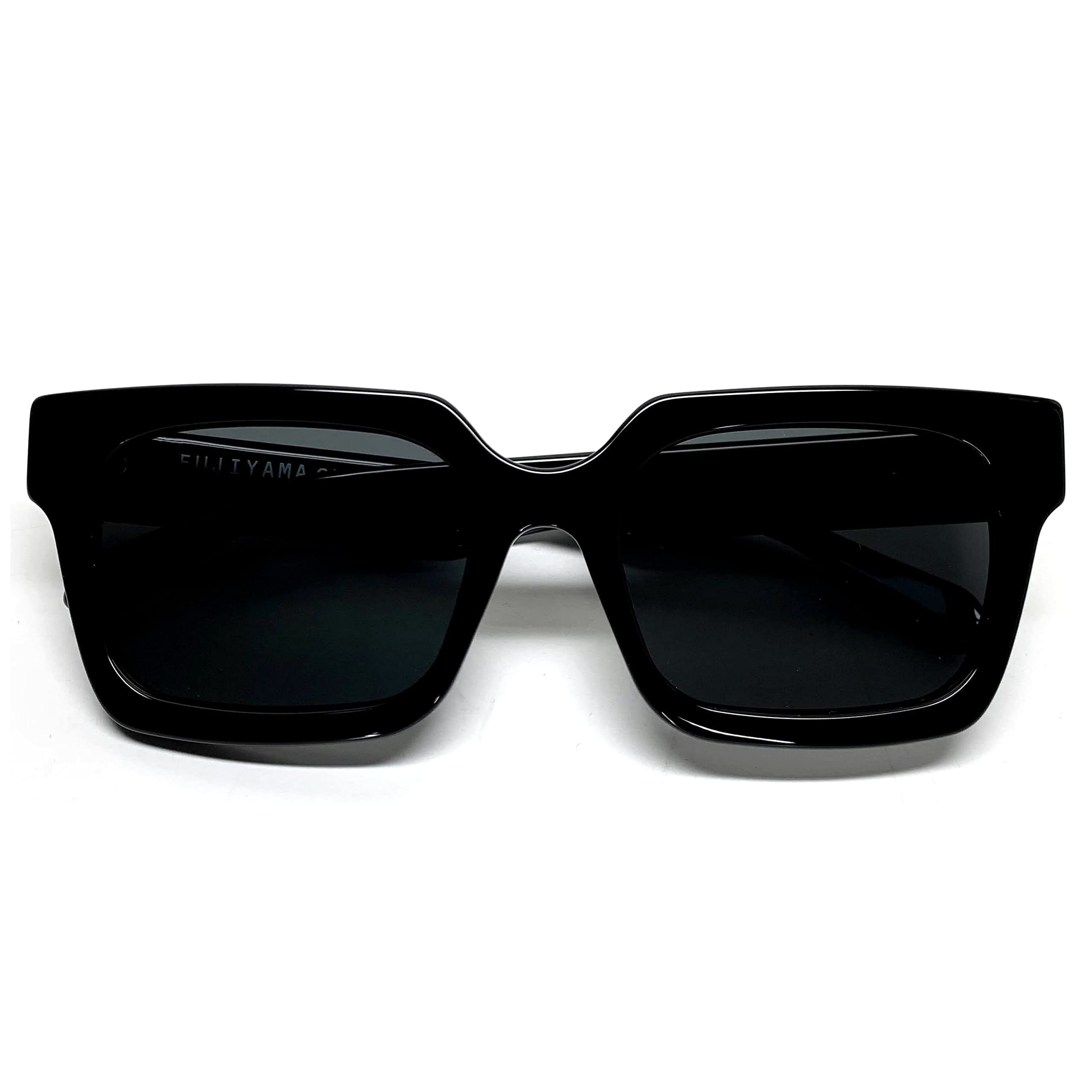

Солнцезащитные очки Fuji ORIGINAL PIXEF Square Big Frame Millionaire с датой [meSmart] (Монтана. Очки) 2,0 (черный) чёрный