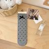 Cute Bow Lace Socks Children Sweet Polka Dot Stacking Socks Autumn And Winter Fashion Girl Socks Leather Shoe Socks
