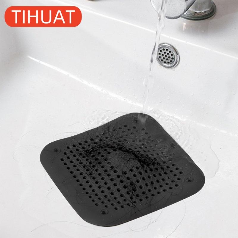 Hair Strainer Anti-block Sink Filter Bathtub Shower Floor Drain Plug Silicone Stopper Kitchen Deodorizer Bathroom Accessories