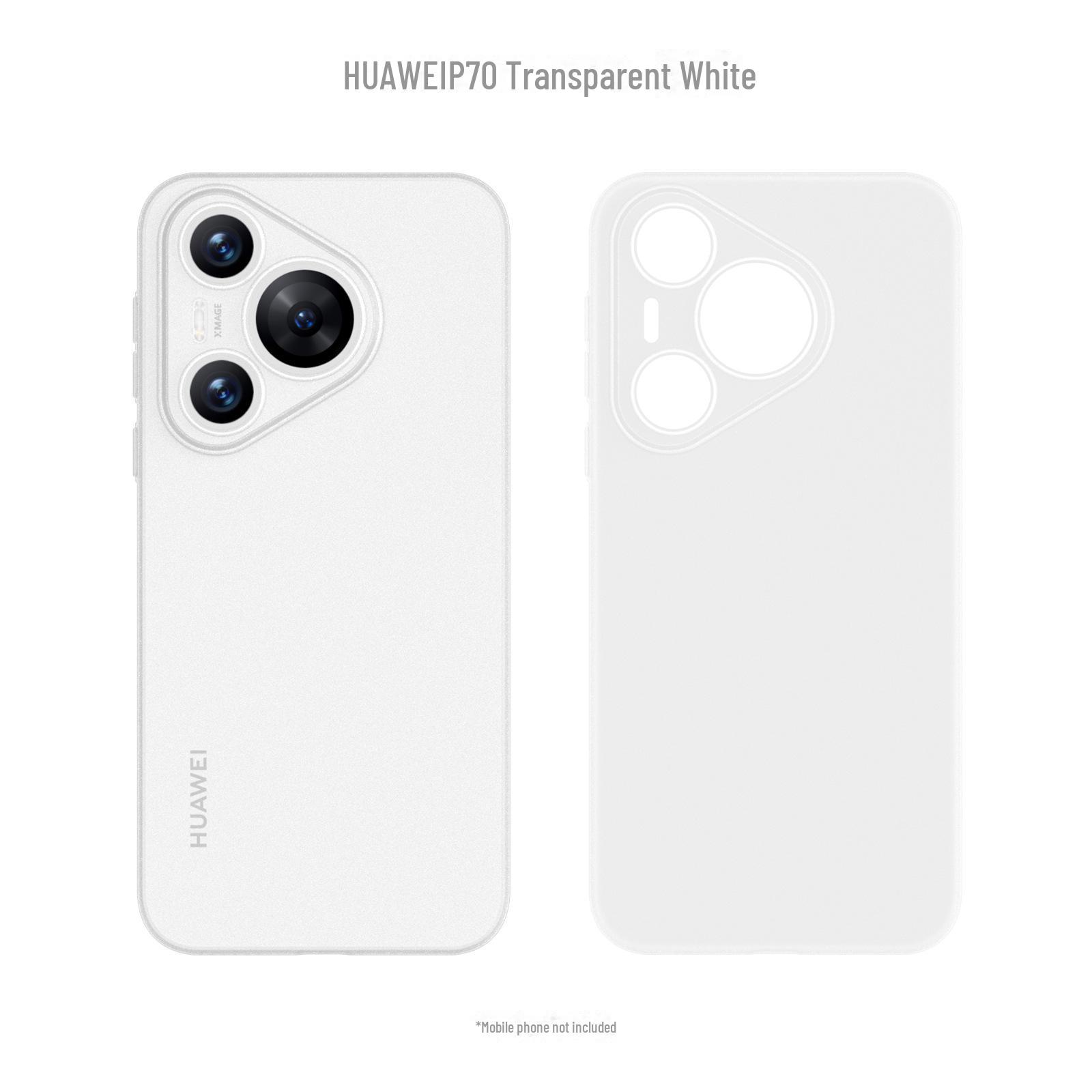 

Premium Ultra-Thin Frosted PP Case for Huawei P70 Pro - Anti-Fingerprint Huawei P70