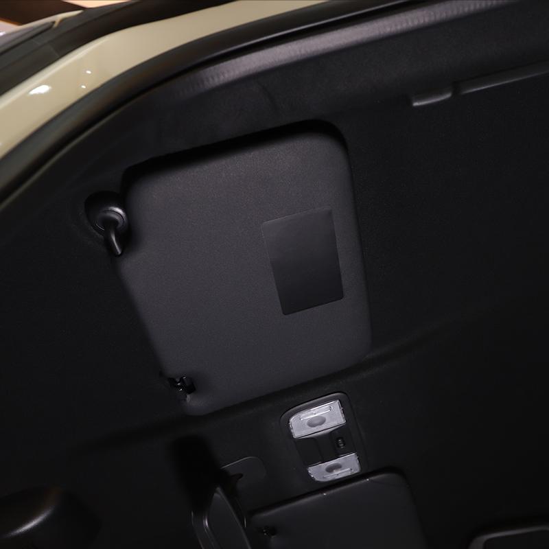 Pentru Honda N-BOX JF3 JF4 2017- PVC Fibră de Carbon/Negru Consola Centrală Auto Oglindă Cosmetică Autocolant Trim Car