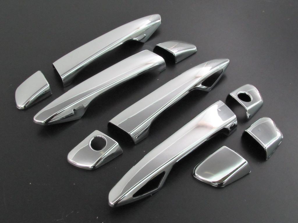 BRIGHTZ GS300h AWL10 Chrome Door Handle Cover Knob Full Cover Type GS GS300 300 AWL L10 10 16045 RX270-NOBU-FS-A1B1C1D2
