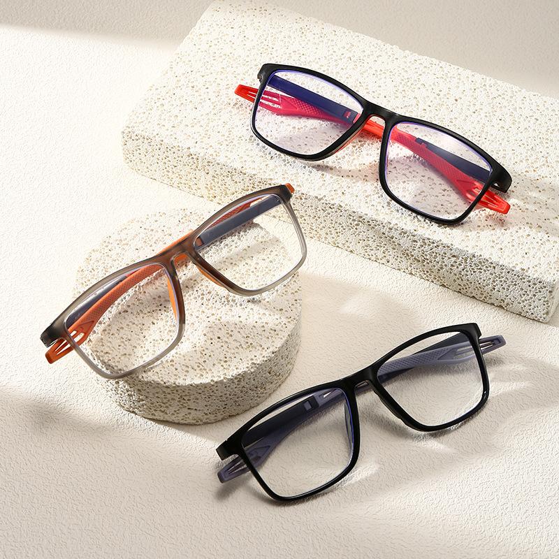 3pcs/1pcs TR90 Sport Reading Glasses Men Ultralight Anti Blue Light Presbyopia Eyeglasses Men Hyperopia Optical Eyewear Diopters