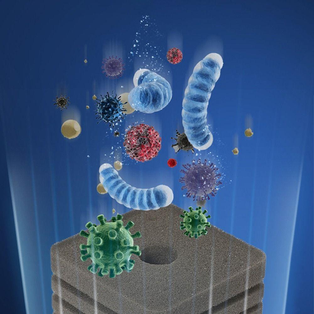 Black Shrimp Pond Air Pump Mute Fish and Shrimp Tank Aerator Bio Sponge Filter  Fish Tank