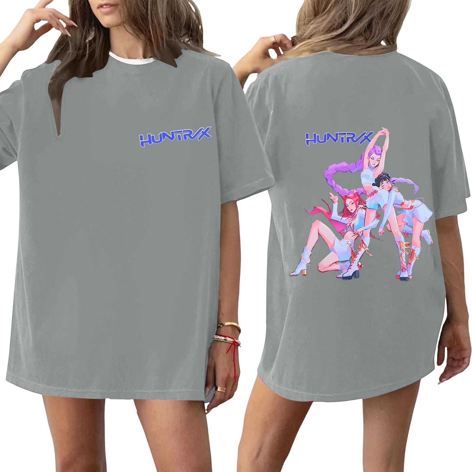 

Women s Casual Short Sleeve T-Shirt Crew Neck Graphic Print Top Lightweight Comfortable Fit for Everyday Wear S