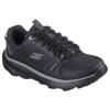 Skechers Ridge Oak Gateway Trail Women Black Low Top Casual Shoes Trendy Comfortable 180233-BBK