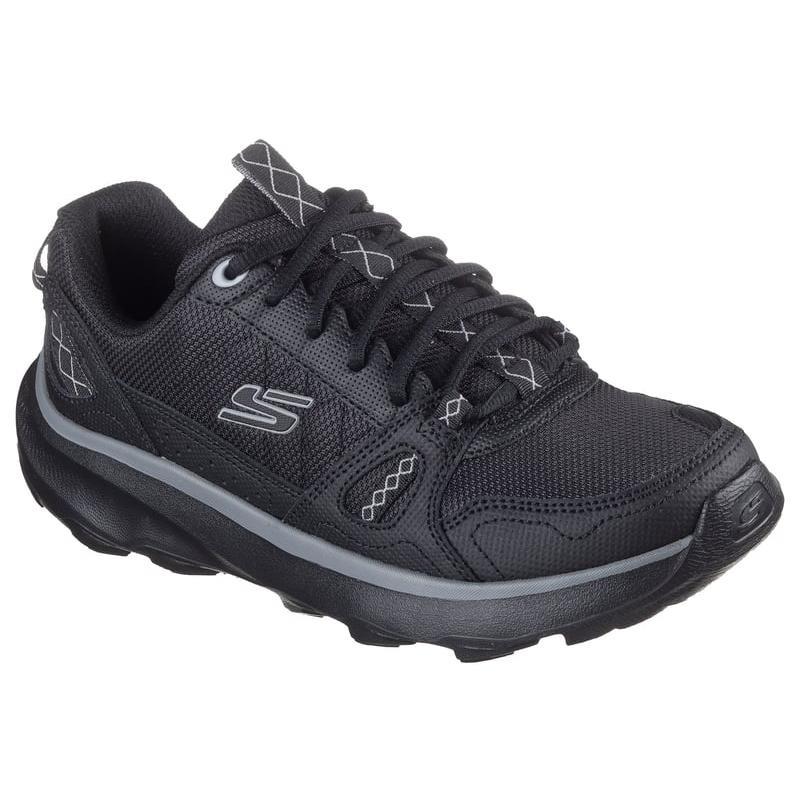 Skechers Ridge Oak Gateway Trail Women Black Low Top Casual Shoes Trendy Comfortable 180233-BBK