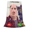John Pork volá Vtipný meme deka Super měkká teplá Přehozová deka na pohovku 50x60 palců Více velikostí Kus koberce