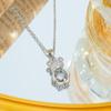 Versatile Cute Little Bear Agile Necklace for Women's Clavicle Chains Niche Luxury