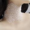 Wide Necklace Neck Accessories Neck Band Wide Edge Lace Scar Covering Neck Jewelry Minimalist Super Wide Clavicle Necklace Fashion