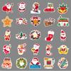102 Christmas Personalized Cartoon Festive Theme Children's Decoration Mobile Phone Case Skateboard Suitcase Stickers
