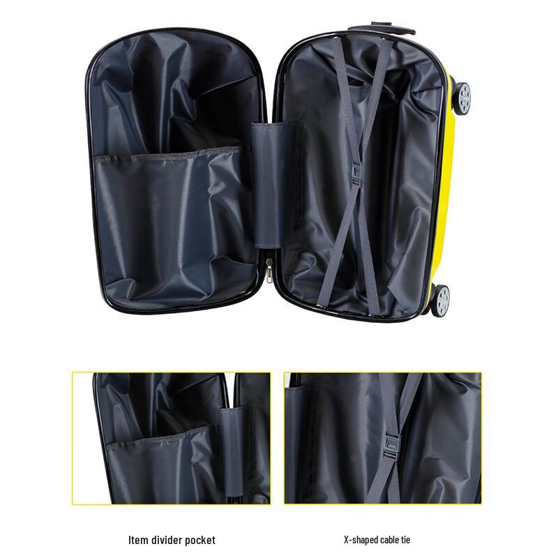Kids' Ride-On Twist Car Suitcase