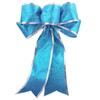 Glitter 25cm Luxurious Bow Hangings For Charming Christmas Decor Tree
