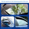 Car Lubricating Spray - Suitable for Car Windows and Sunroofs, Door Tracks, Mild Neutral Lubricating Care Agent, Noise-Free - 100ml, Compr