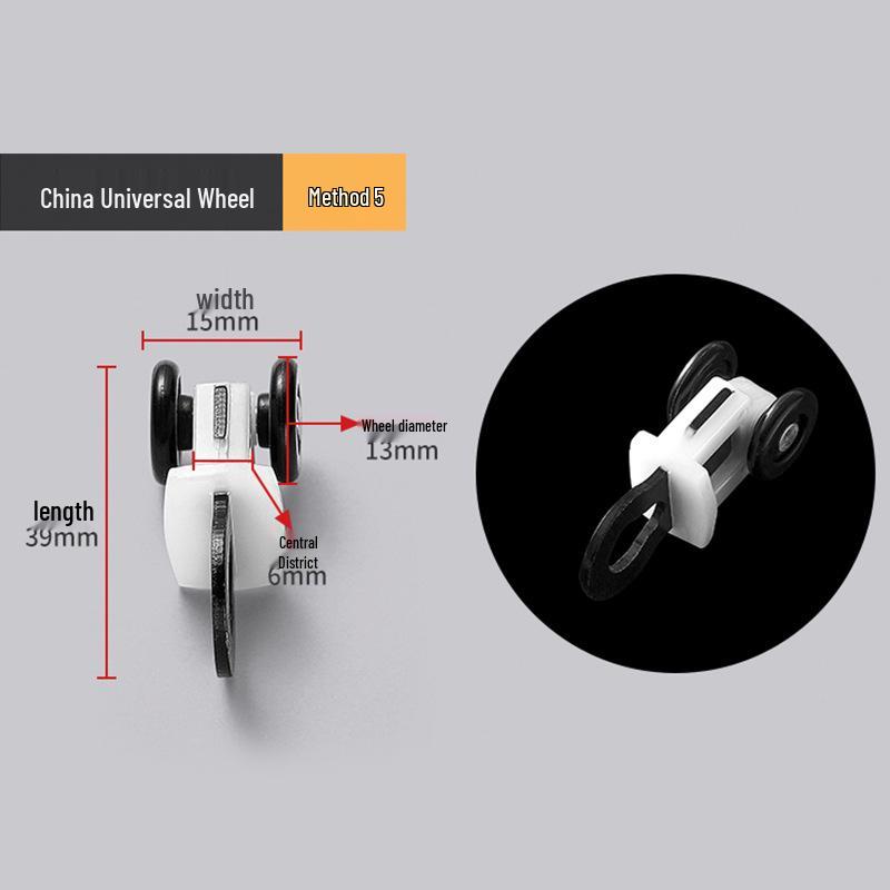 Curtain Track Pulley Hook Accessories for Old-Fashioned Curved Track Rails