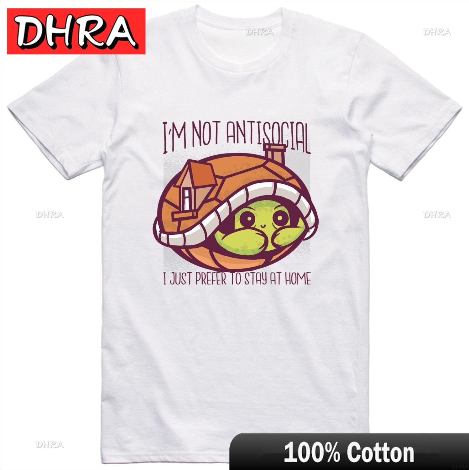 

Funny Unisexs T Shirt Gift Turtle AntI Social Regular Fit 100 Cotton Tee Aesthetic Tshirts Tops for Vocation TShirt Women Canada 4XL