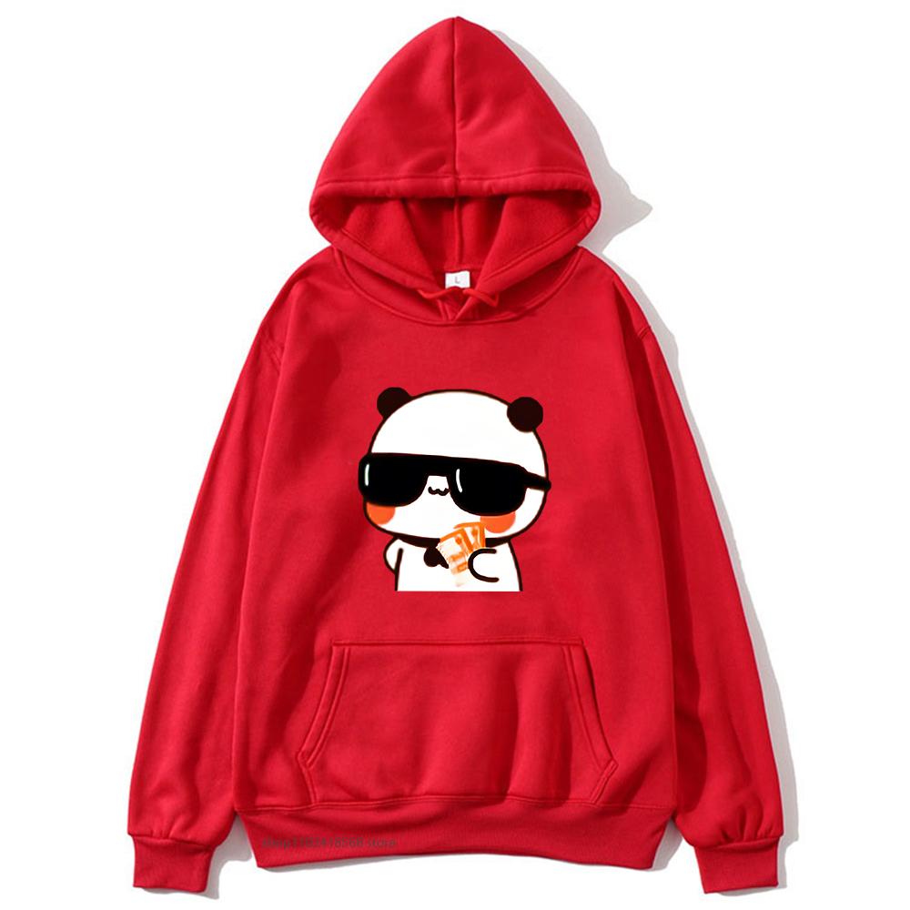 Mikina pro pár Bubu a Dudu - PANDA BEAR Love 2023 Rich Lovers Grafické mikiny Pánské Woemn Panda Bear Clothes Kawaii Pullover