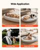 VEVOR Human Dog Bed, 70.08 X 47.24 X 9.45 Inch Orthopedic Memory Foam Human Sized Dog Bed, Humans Pet Beds with Side Pocket, Handle & Zipper