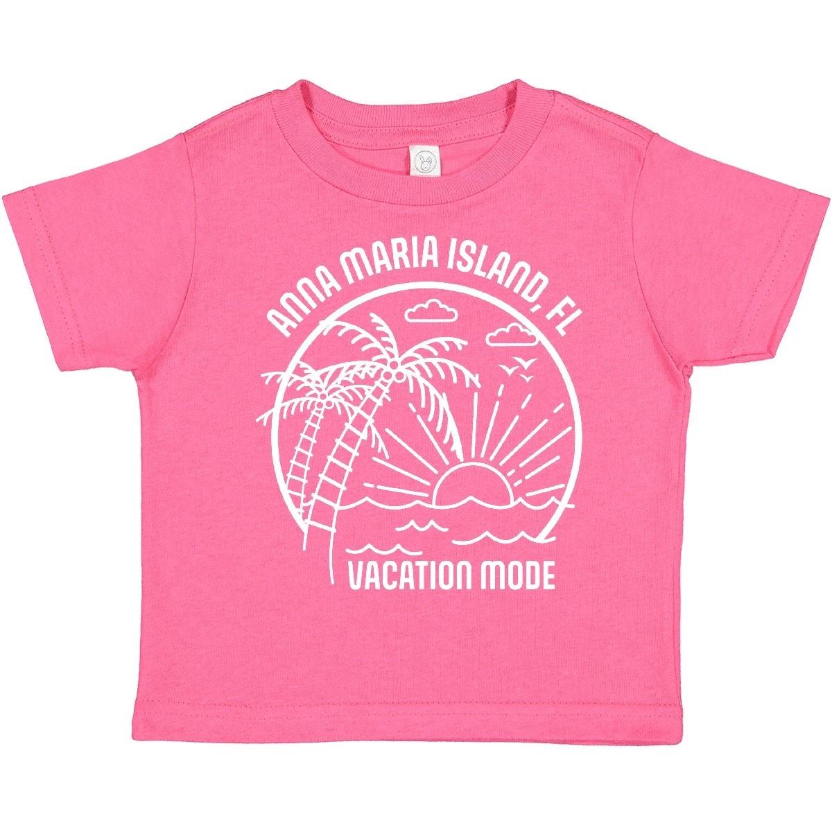 Inktastic Summer Vacation Mode Anna Maria Island Florida Toddler kids boys T-Shirt Fun Kid 160