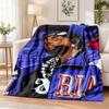 Kendrick Lamar Flannel Throw Blanket Soft Warm Cozy For Sofa Bed Indoor Home Bedroom Use