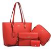 Trendy Women's Handbag Set 4-Piece Retro Top Handle Satchel Simple Elegant Crossbody Shoulder Bag Large Capacity